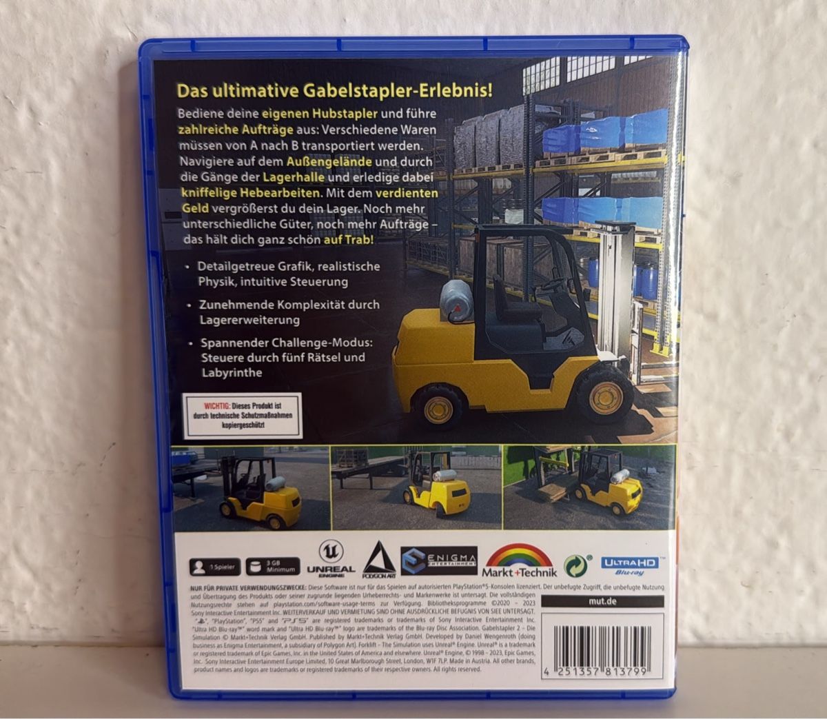 Sony Giochi: Gabelstapler 2 Die Simulation PS5 game – Usato da Ehrendingen venduto da bubulence 1