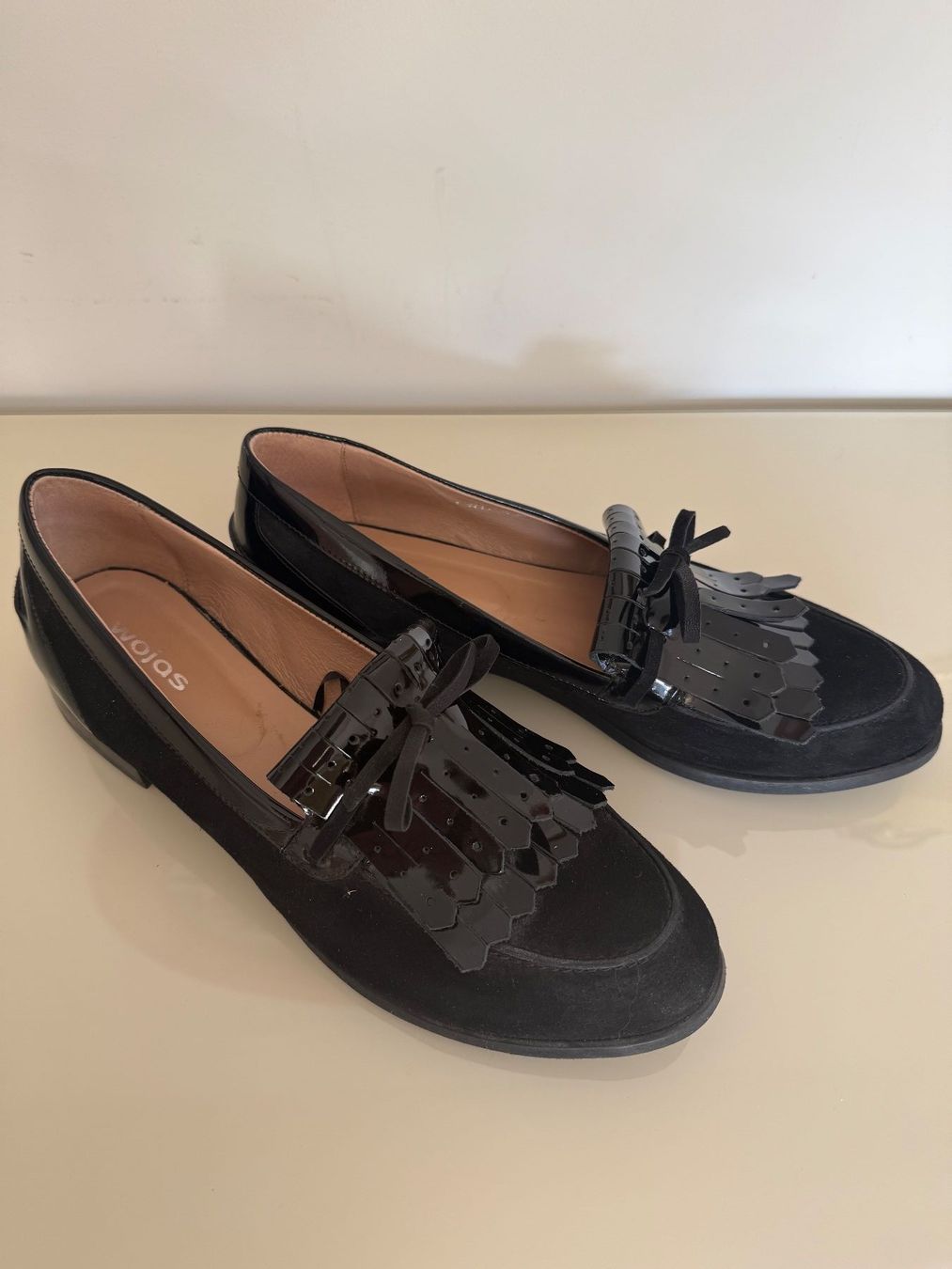 Damenschuhe: ELEGANTE LOAFERS LEDER SCHWARZ GR.41 – Gebraucht aus Steg im Tösstal von goldlionfree 2