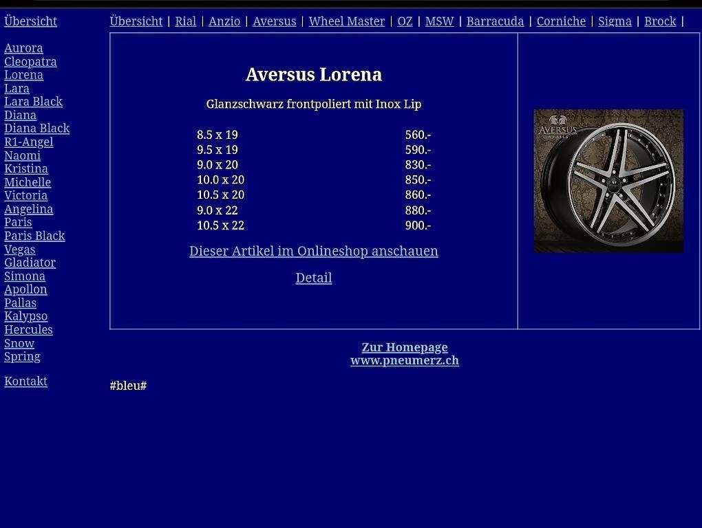 Pneus & Kompletträder: Jantes Aversus 22" 5x120 – Gebraucht aus Lucens von Ilylina 1