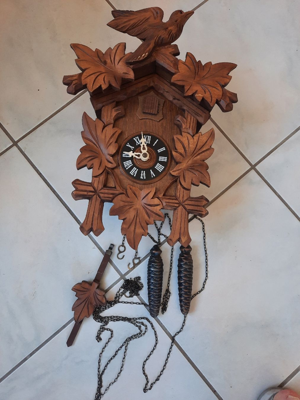 Orologi da terra & Orologi da parete: COUCOU ancien, en BOIS – Usato da Le Locle venduto da marylise01