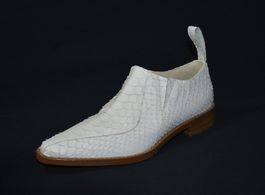 JOSEPH Schuhe Halbschuhe Cowboy Leder weiss/65% off/ Gr.36