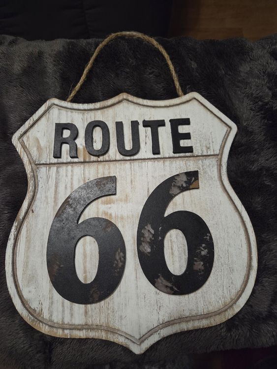 Déco Vintage Route 66 - Panneau Mural Authentique ! (Neu (gemäss ...