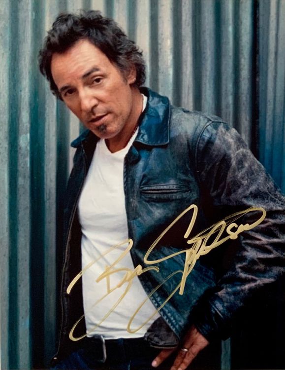 Bruce Springsteen Original Signatur auf Foto(mit Zertifikat) (Gebraucht ...