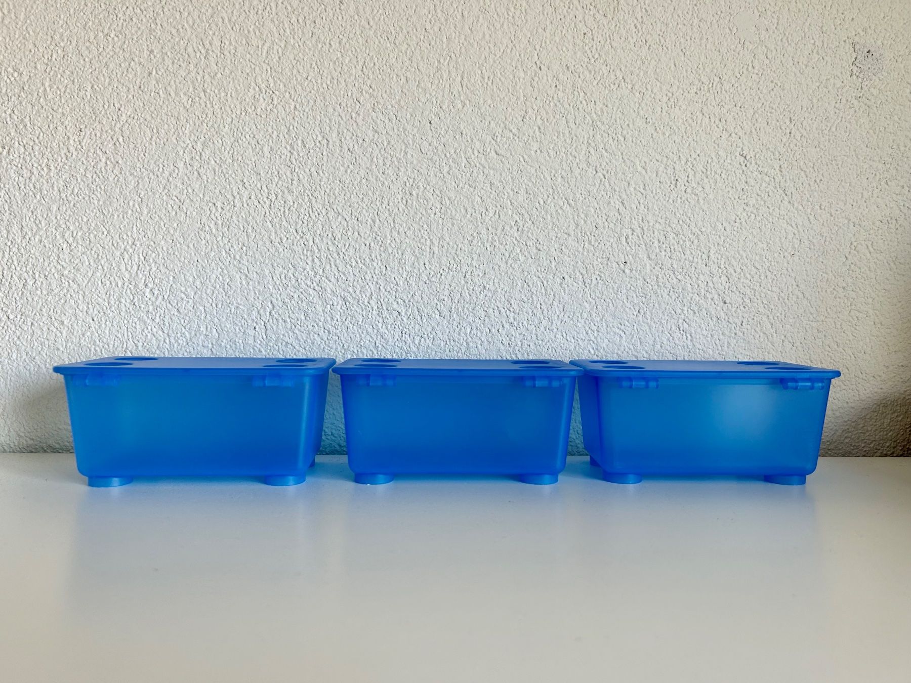 Ikea Contenitori & Simili: IKEA / 3 x GLIS Small Box (blau) – Usato da Dietlikon venduto da corou_2022 5