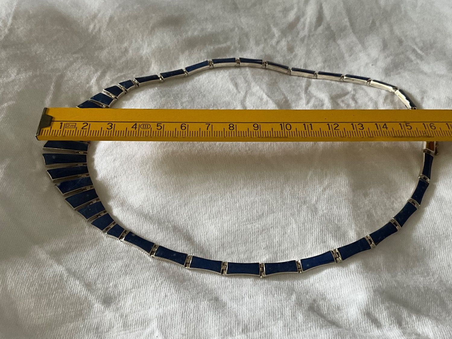 Catenine: NEU Set Sterlingsilber 950 mit Lapislazuli – Nuovo e nell'imballaggio originale da Bern venduto da Javero 6
