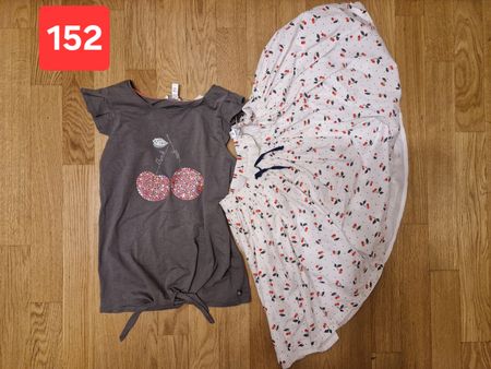 Jolie tenue fille été - T-shirt et jupe - 152cm