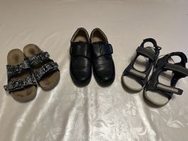 Lot de 3 paires de chaussures 39 mocassins costard