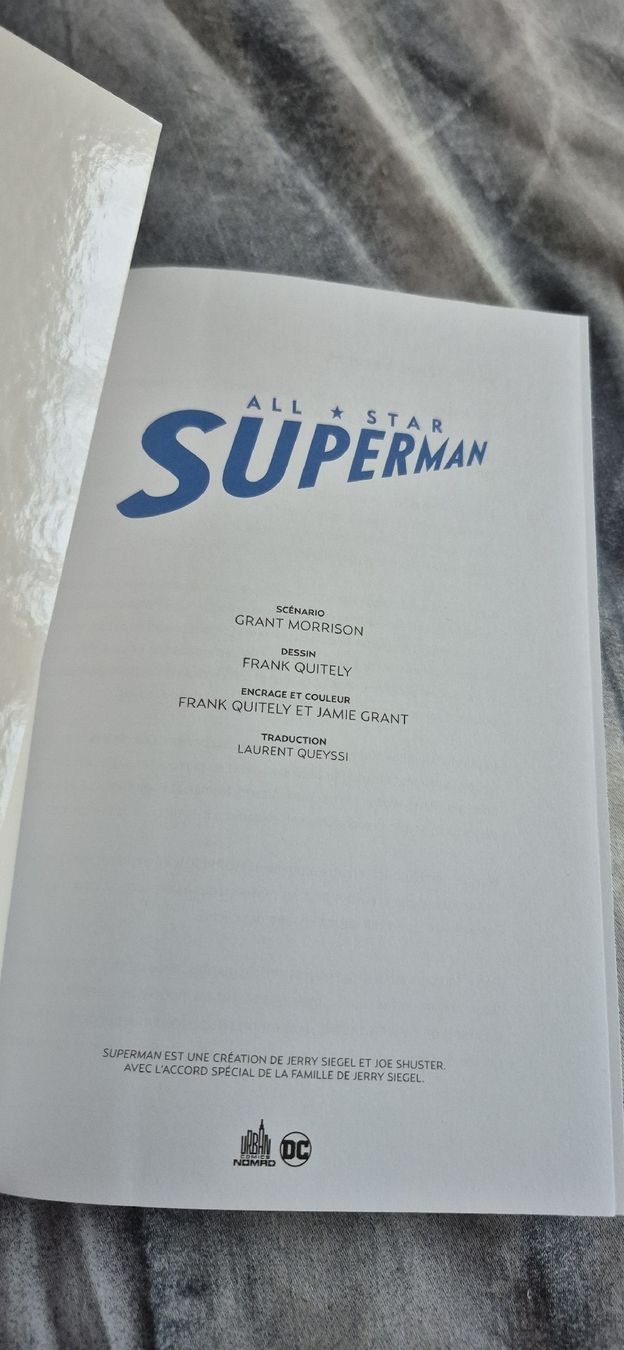Fumetti: SUPERMAN ALL STAR DC COMICS RÉCIT COMPLET FRANÇAIS BATMAN – Usato da Grand-Lancy venduto da luc111 3
