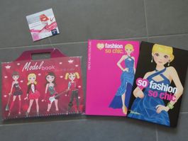 2x Model book /Mode-Designmappen ***NEU/NEUFS***