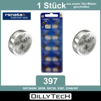 Renata 397 SR726SW Knopfzellenbatterie - 1 Stk.