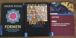 Drei Kunsttherapie Bücher von Ingrid Riedel