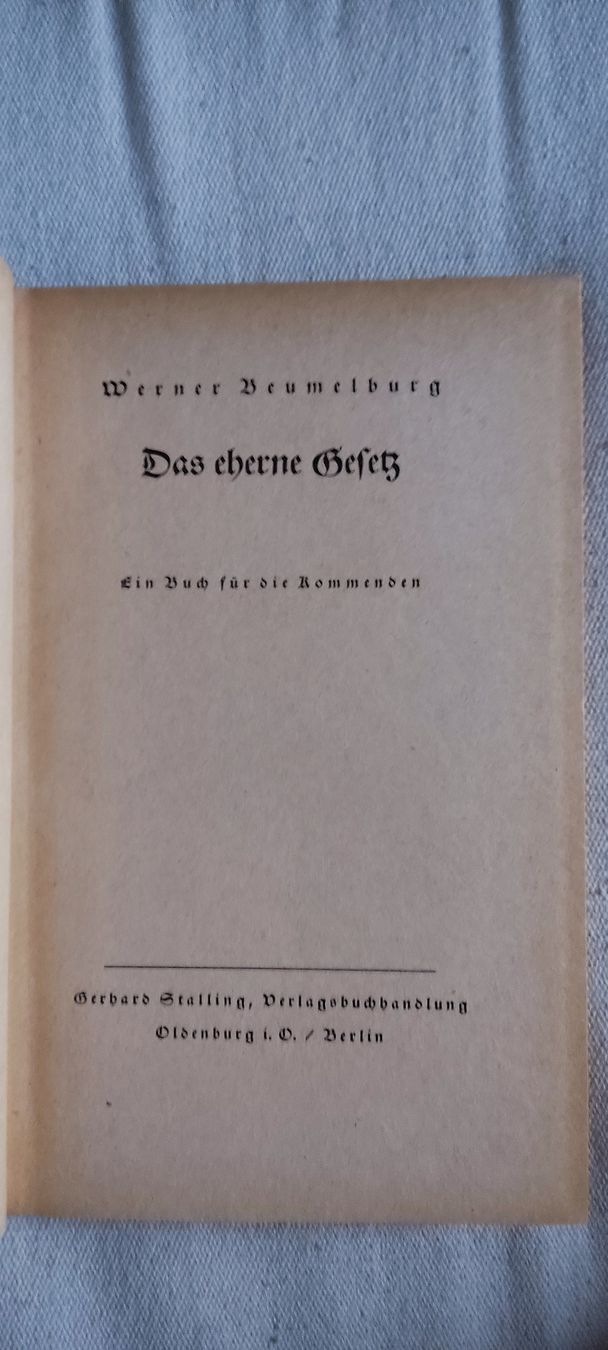 Libri: 7 Bücher von Werner Beumelburg – Usato da Zürich venduto da imago6912 6