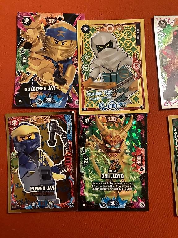 Carte collezionabili: LGO Ninjago Sammelkarten – Usato da Basel venduto da parZval 4