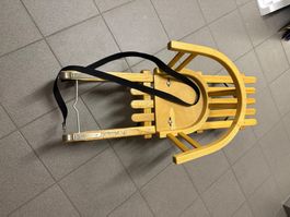 Schlitten Holz Marke Toboggan guter Zustand