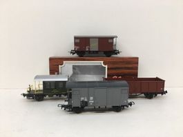 Spur H0, Liliput SBB verschieden Güterwagen