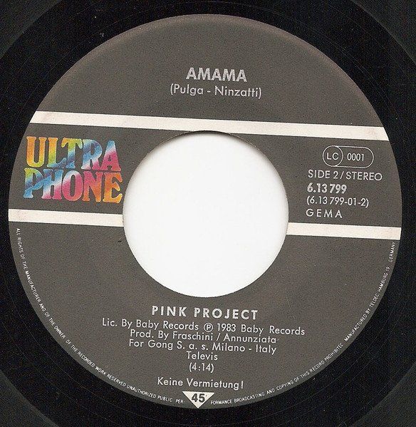 Schallplatten: Pink Project: Smoke Like A Man 7" – Gebraucht aus Steinhausen von Vilivinili 1