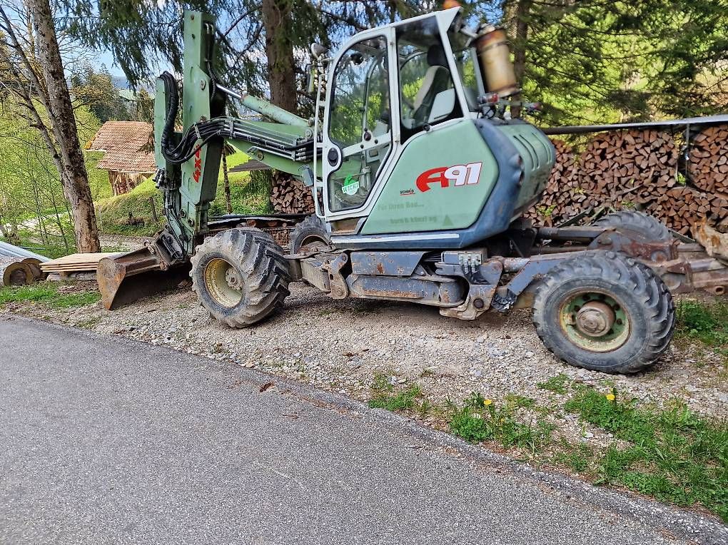 Menzi Muck Escavatori: Menzi Muck A91 4x4 – Usato da Escholzmatt venduto da Bockere 1