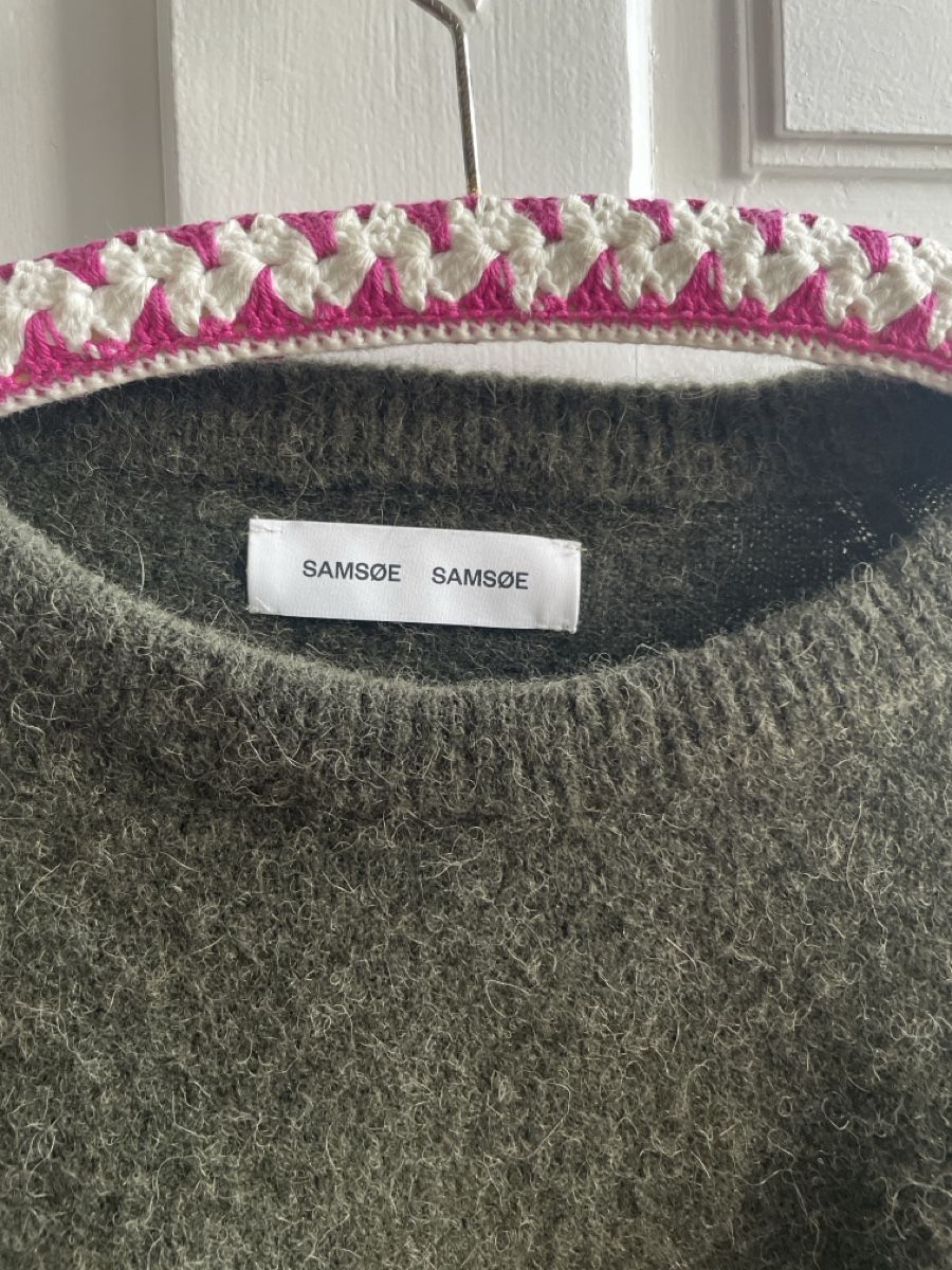 Samsøe Samsøe Maglioni & Felpe: Samsøe & Samsøe Strickpullover, Grösse S, Deep Forest – Usato da Malans GR venduto da johanna46 1