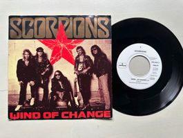 SCORPIONS tolle Single Wind of change Kult Top  Metal Rock
