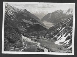 Alp Grüm Berninapass Blick ins Puschlav