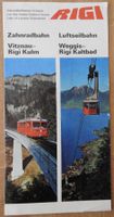 Vierwaldstättersee Rigi Werbeprospekt, vermutlich 60er Jahre