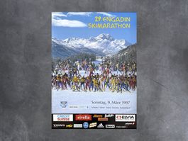 Plakat Engadin Skimarathon, 1997