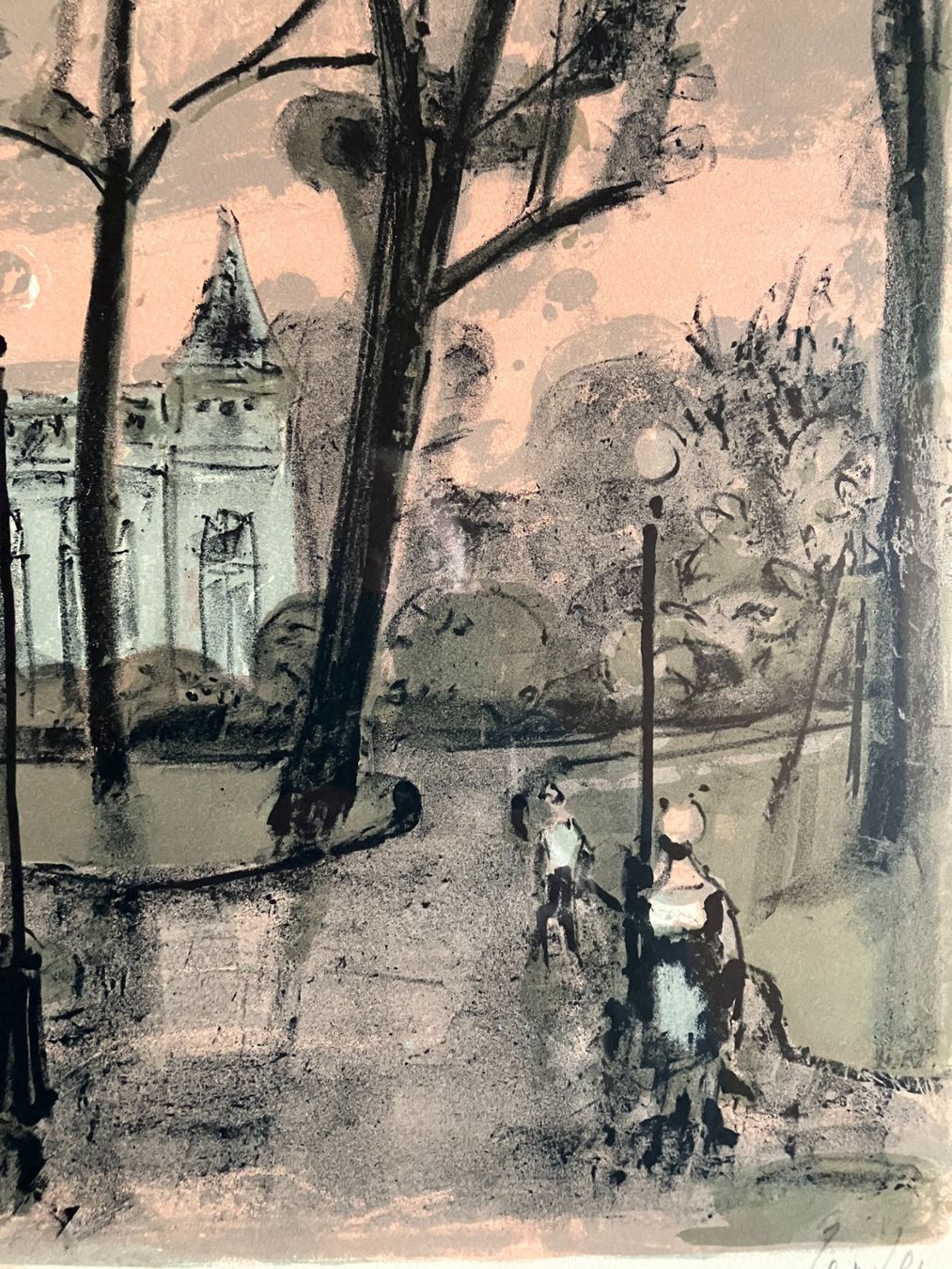 Grafica & Litografie: Abendstimmung, Rudolf Zender – Usato da Männedorf venduto da Amleto3 3