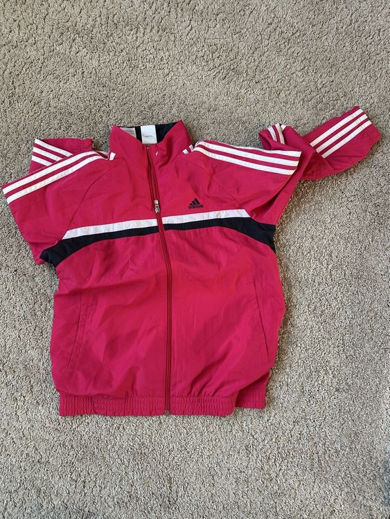Adidas Giacche: Retro Adidas Jacket / Trainingsjacke pink Gr. S – Usato da Basel venduto da Oloir 4
