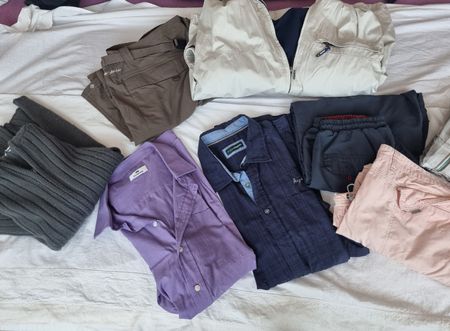 9 Teiliges Kleiderpakte Herren XL und XXL (58-60/29)