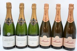3x Cremant de loire & 3x Mauler Cordon Rosé (26072862Z)