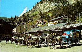 ZERMATT Pferde-Kutschen, Matterhorn