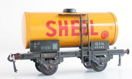 Fleischmann Kesselwagen GFN SHELL Blech Spur 0