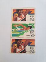 3 US Briefmarken 40 c Olympics84 neu