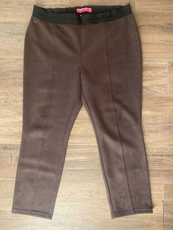 Street One Wildlederoptik Hose Gr. 46 braun