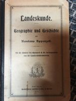 Landeskunde Geographie Geschichte Kanton Appenzell 1911