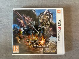 Monster Hunter 4 Ultimate Nintendo 3DS Spiel guter Zustand