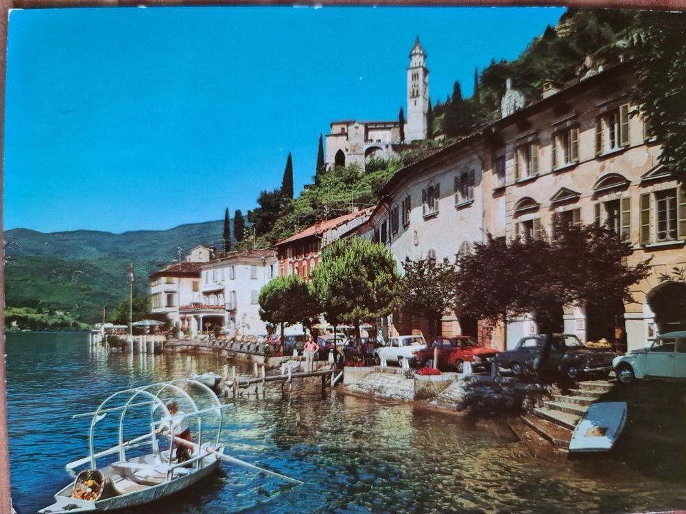 Cartoline postali: Ansichtskarte Morcote 1979 – Usato da Dintikon venduto da Vexi