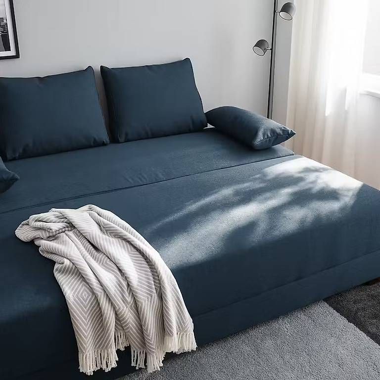 Sofas: Boxspring-Schlafsofa Dingo (Blau) – Gebraucht aus Zürich von kla_xbt8 1
