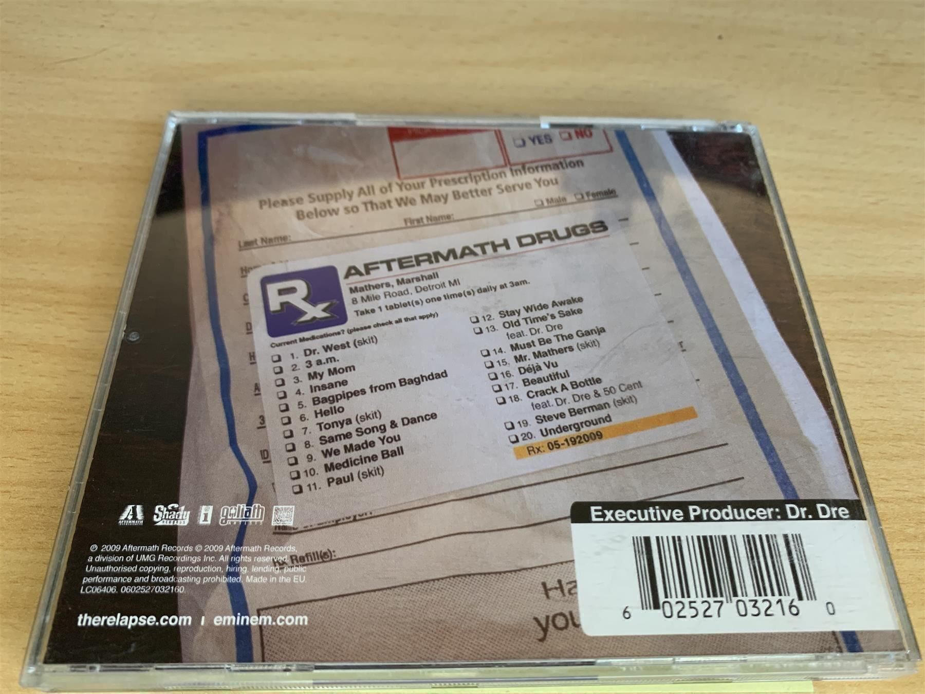 CD: Eminem – Relapse – Usato da Rikon im Tösstal venduto da Alpenmutz 1