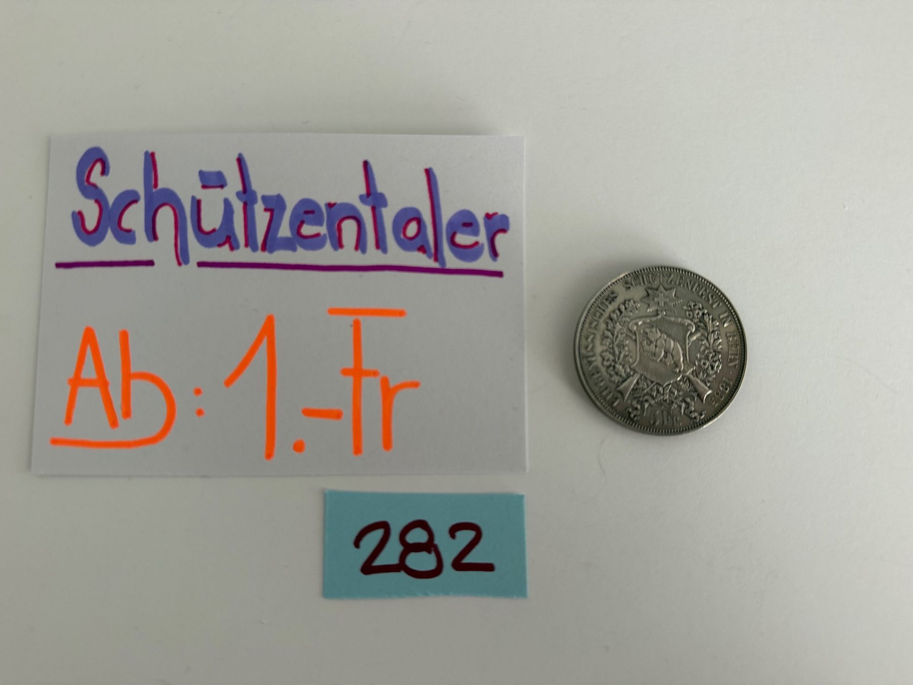 Alle Münzen: Schützentaler – Gebraucht aus Engi von kasi09 1