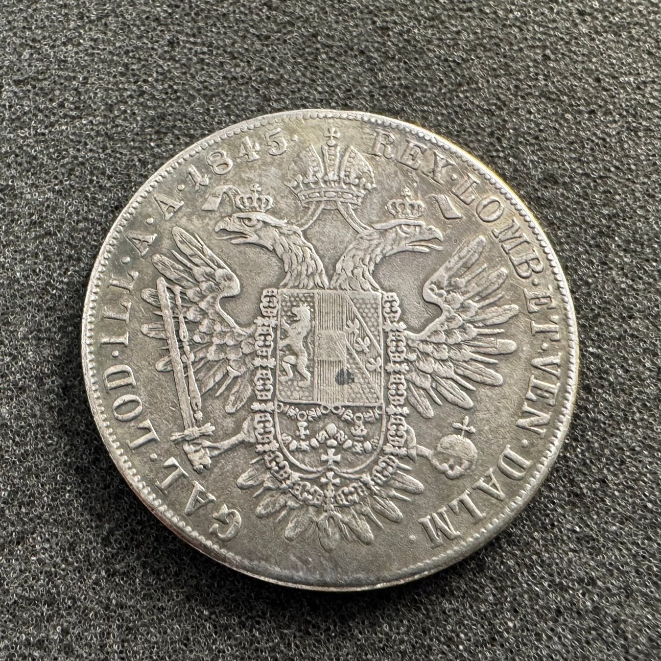 Tutti le monete: Taler Österreich Silber 1845 – Usato da Reitnau venduto da tb-muenzen