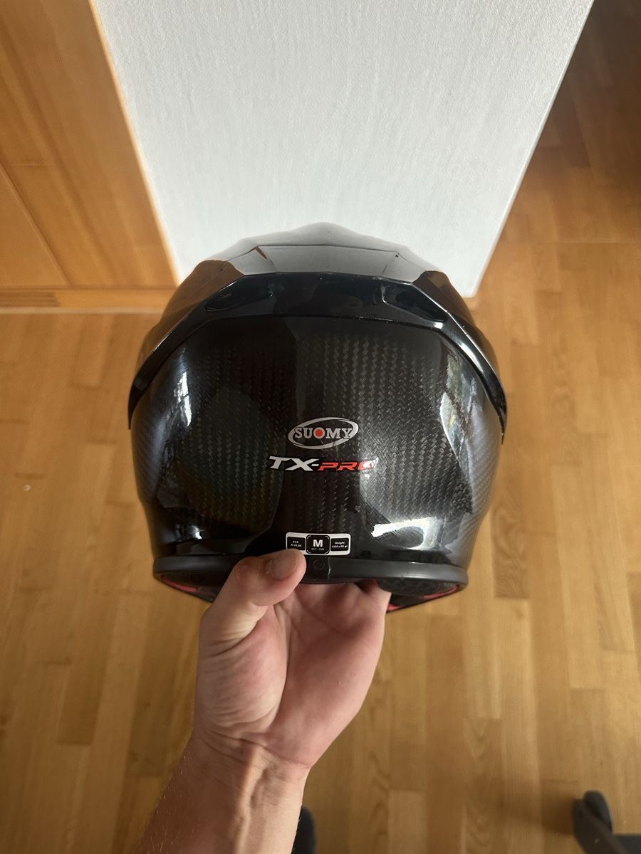 Suomy Caschi & visiere: Motorradhelm Suomy TX-PRO Grösse M Carbon – Usato da Chur venduto da lululemooon 2