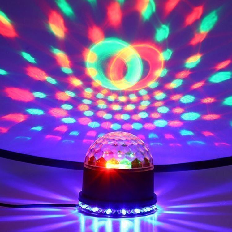 Mini-Discokugel-Licht, LED-Disco-Licht mit 5 Modi, LED-Disco
