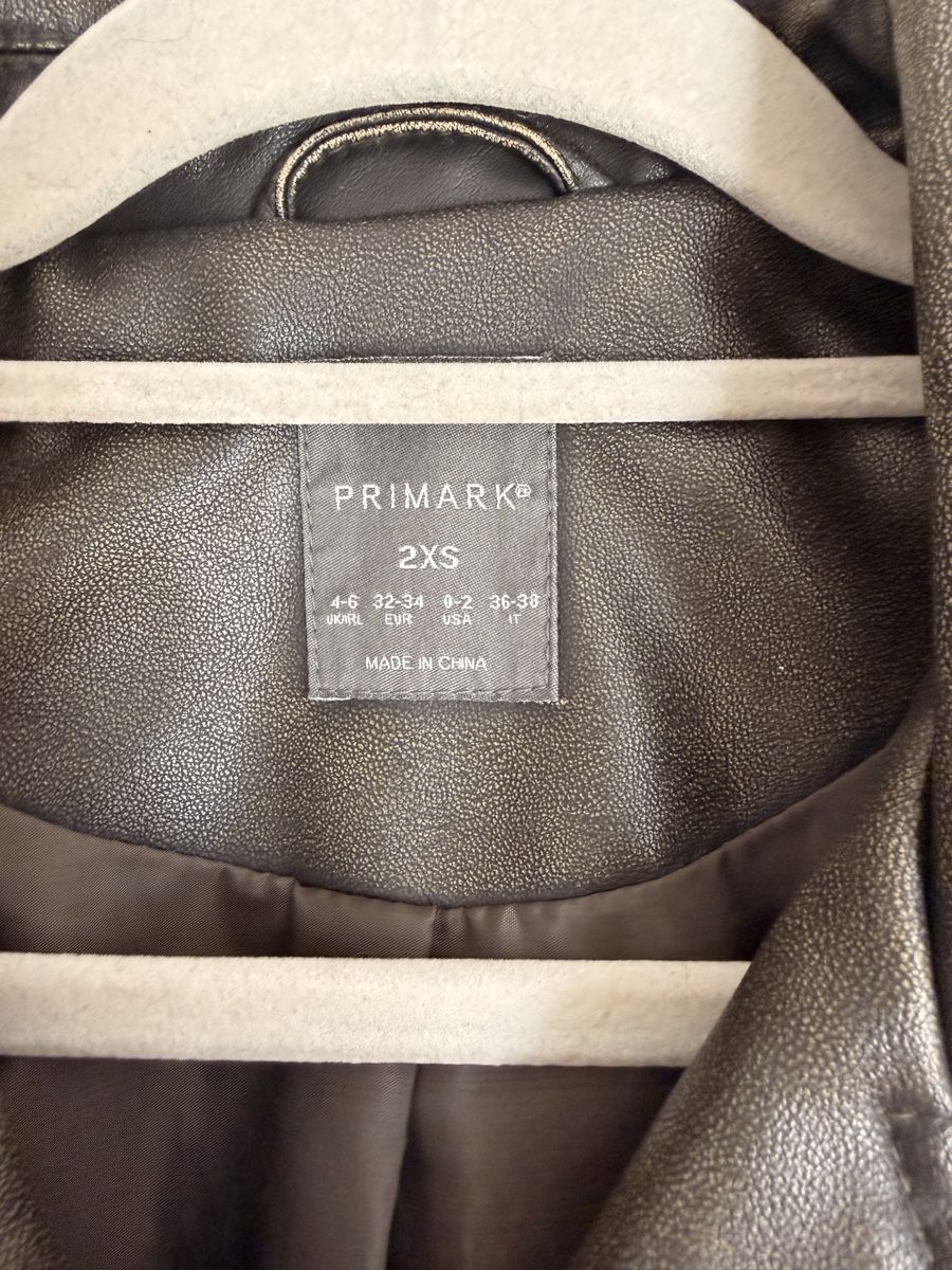 Primark Giacche: Kunstleder Jacke Primark Khaki Oversized – Nuovo (secondo la descrizione) da Kriegstetten venduto da Musli15 1
