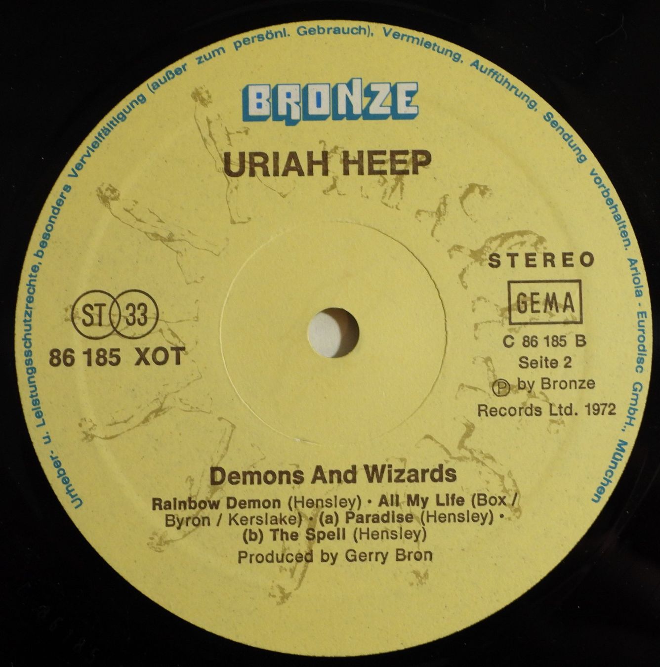 Dischi in vinile: URIAH HEEP Demons Wizards LP 1974 – Usato da Dübendorf venduto da mar_85sd 9