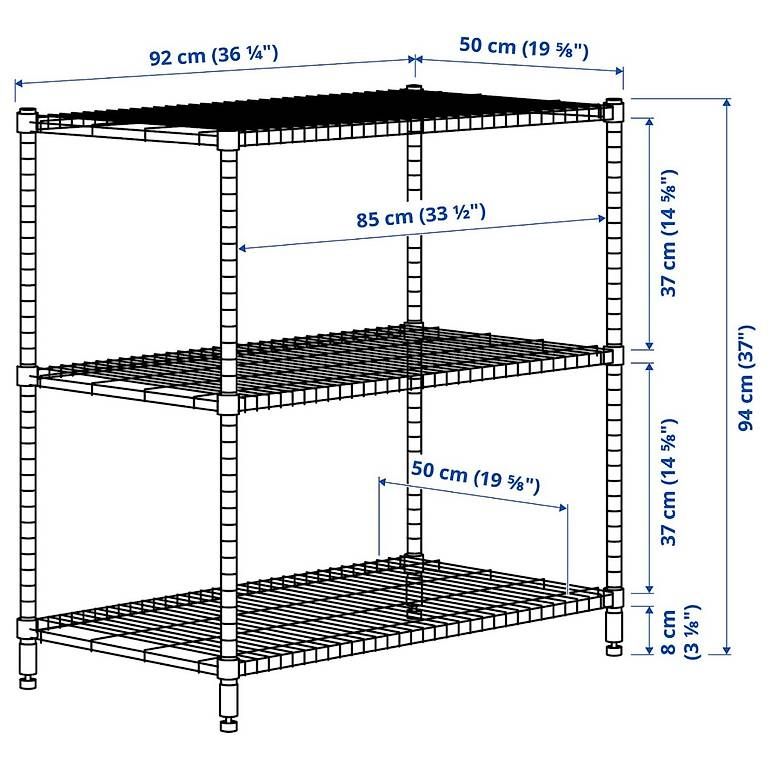 Scaffali: IKEA OMAR Regal (NEW!) – Nuovo e nell'imballaggio originale da Basel venduto da iva_7nml 1