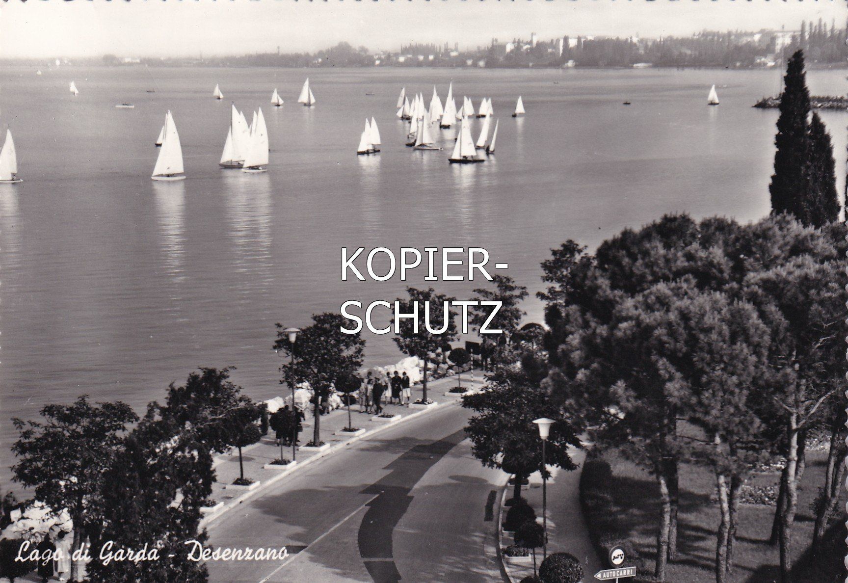 Cartoline postali: Desenzano di Garda - Segelschule /mp – Usato da Hombrechtikon venduto da Rudolf07