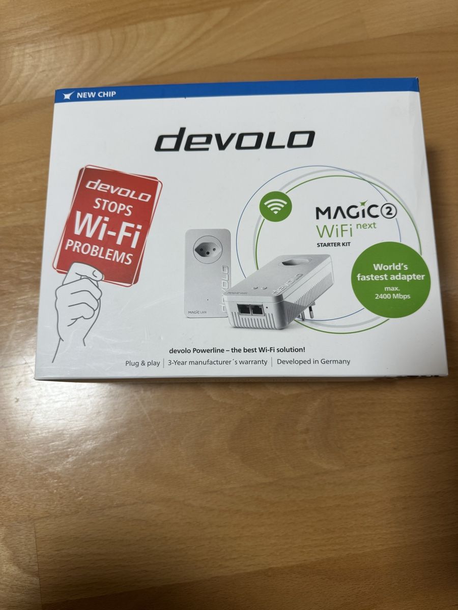 Devolo Modem & Router: Devolo Magic 2 WiFi next Starter Kit  – Usato da Sursee venduto da TeamBully
