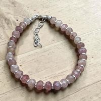 Handgefertigtes brauner Mondstein Armband, neuwertig, Top!