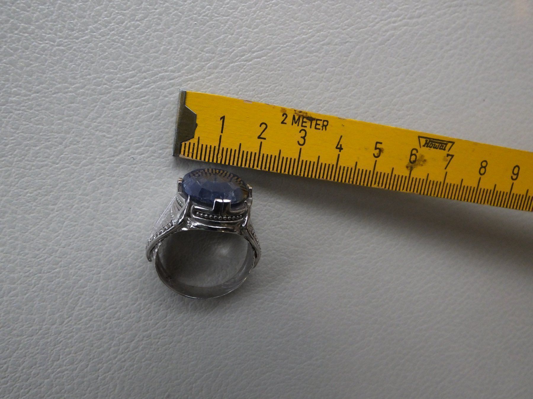 Ringe: Herrenring mit Echtem Saphir Stein – Neu und originalverpackt aus Unterentfelden von l654321a 6